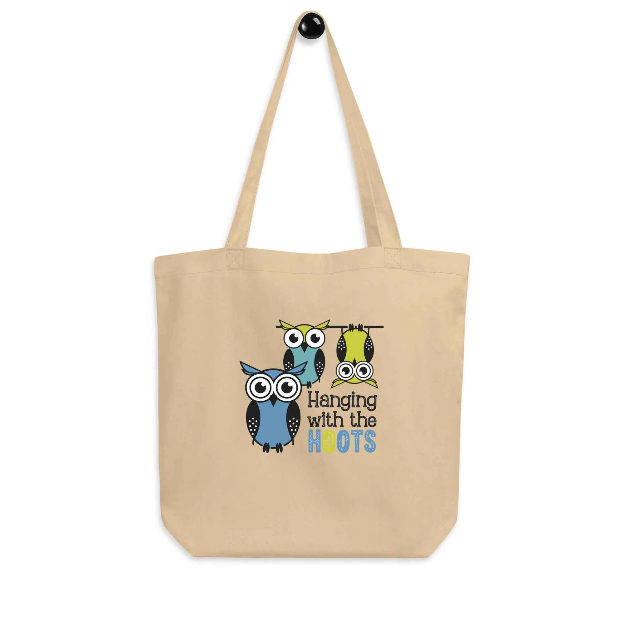 Eco Tote Bag: Owl Themed Sustainable, Stylish, and Ready for Every Day
