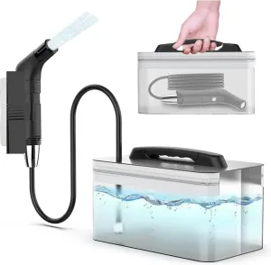 Electric Handheld Bidet Sprayer for Women and Children - Portable, Rechargeable, 2.3L Water Tank, 30-Minute Usage, USB Charging - Ideal for Travel, Black