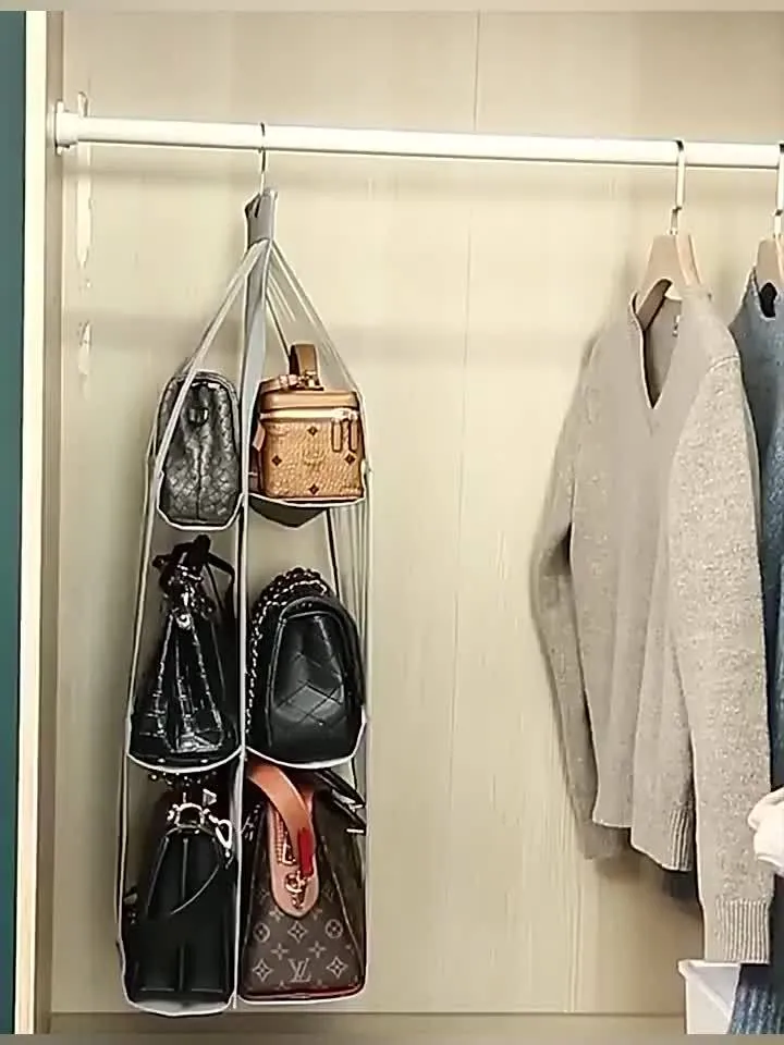 Elegant Fabric Wall Hanging Organizer