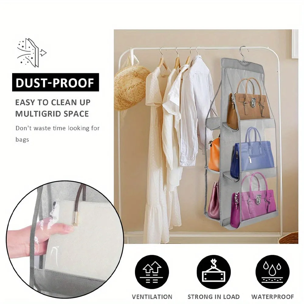 Elegant Fabric Wall Hanging Organizer