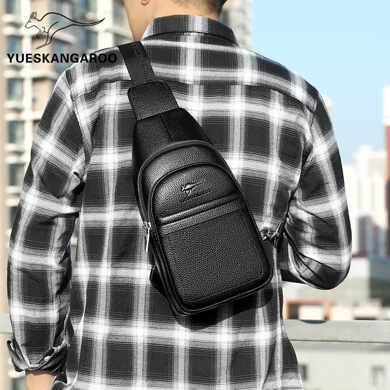 Elegant Men's Sen Fashion Korean Style Men's Chest Bags