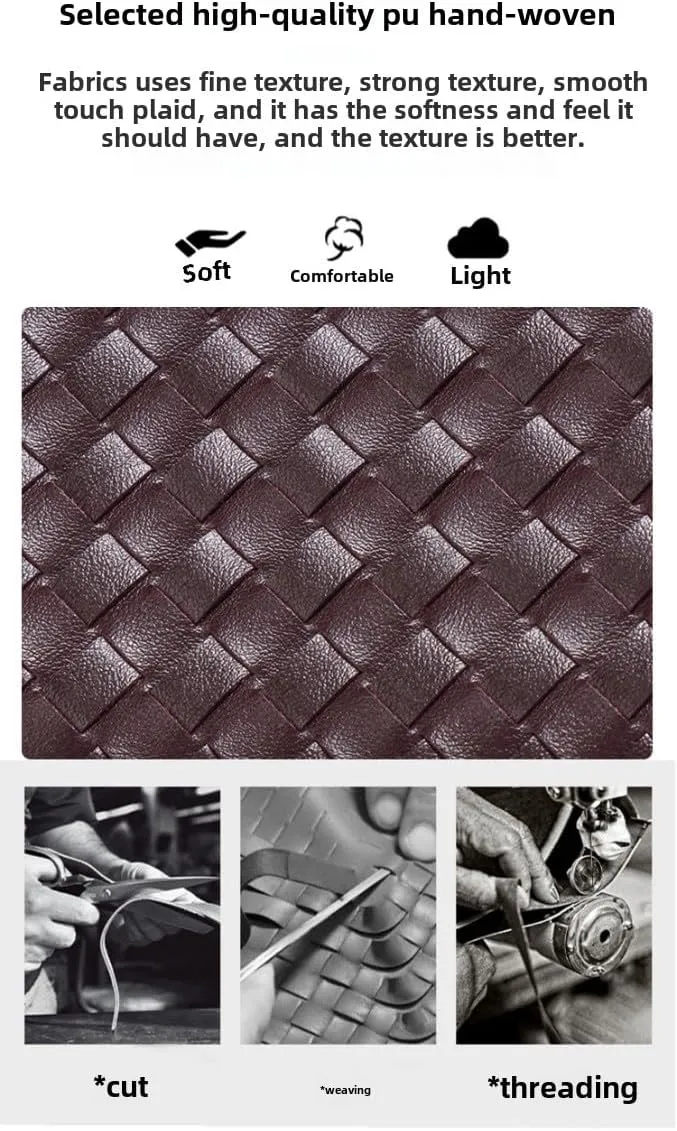 Elegant Woven Tote Bag - Versatile and Fashionable Women's Handbag