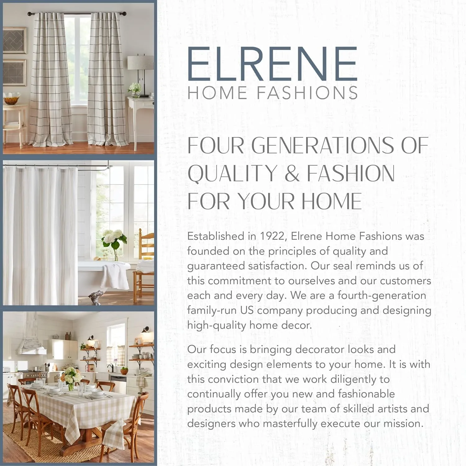 Elrene Home Fashions Adelaide Nursery and Kids Room Room-Darkening Window Curtain, Single Panel, 52 Inches x 63 Inches, Lavender