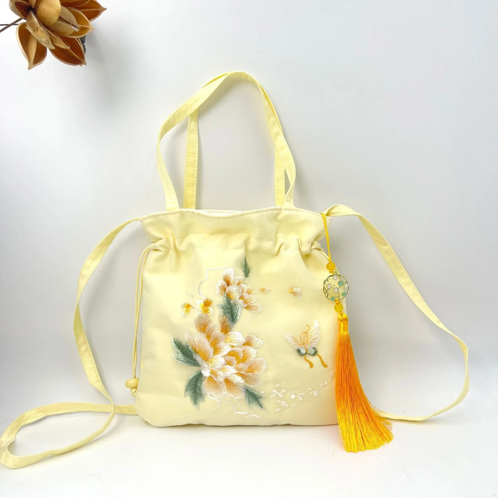 Embroidery National Style Han Chinese Clothes Crossbody Bags