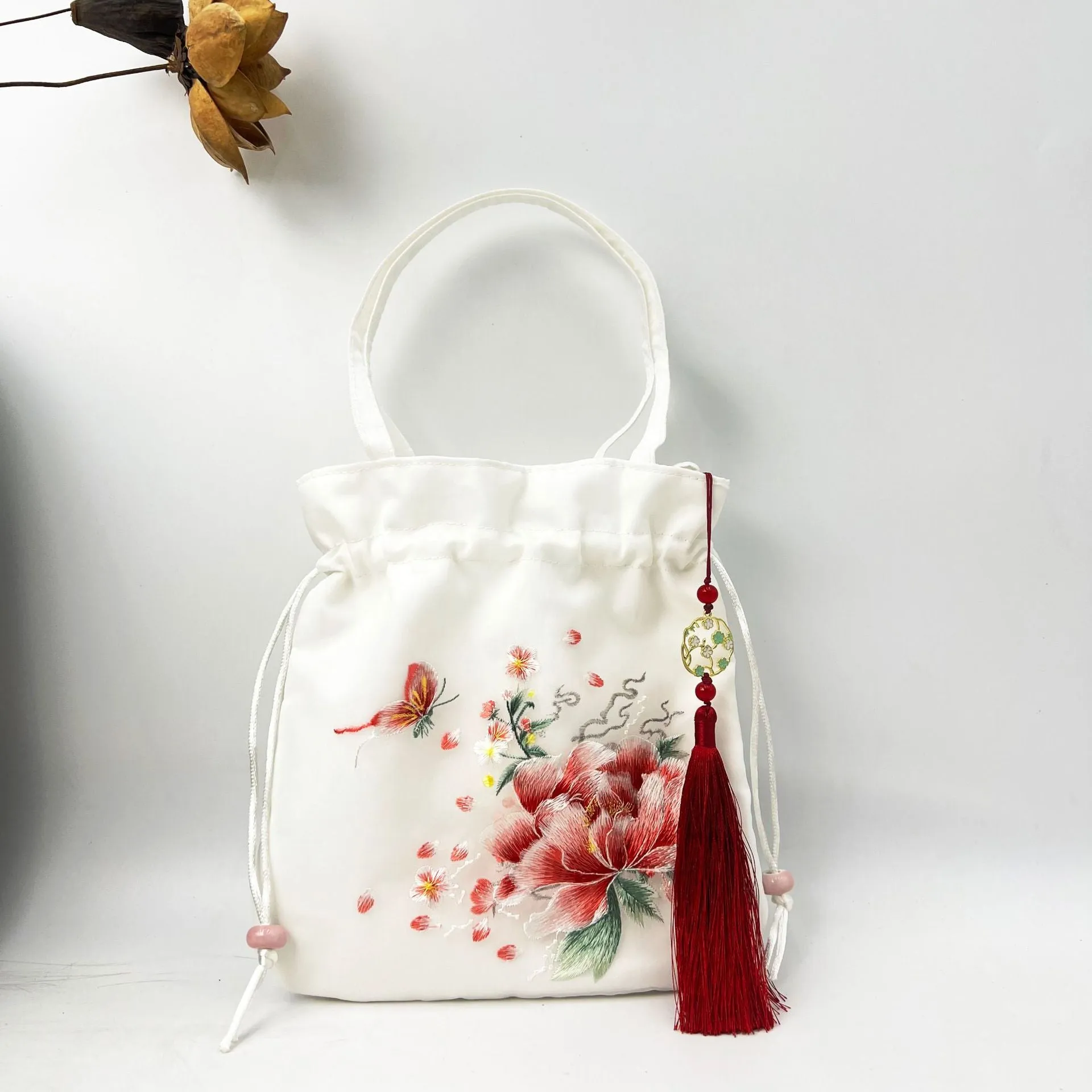 Embroidery National Style Han Chinese Clothes Crossbody Bags