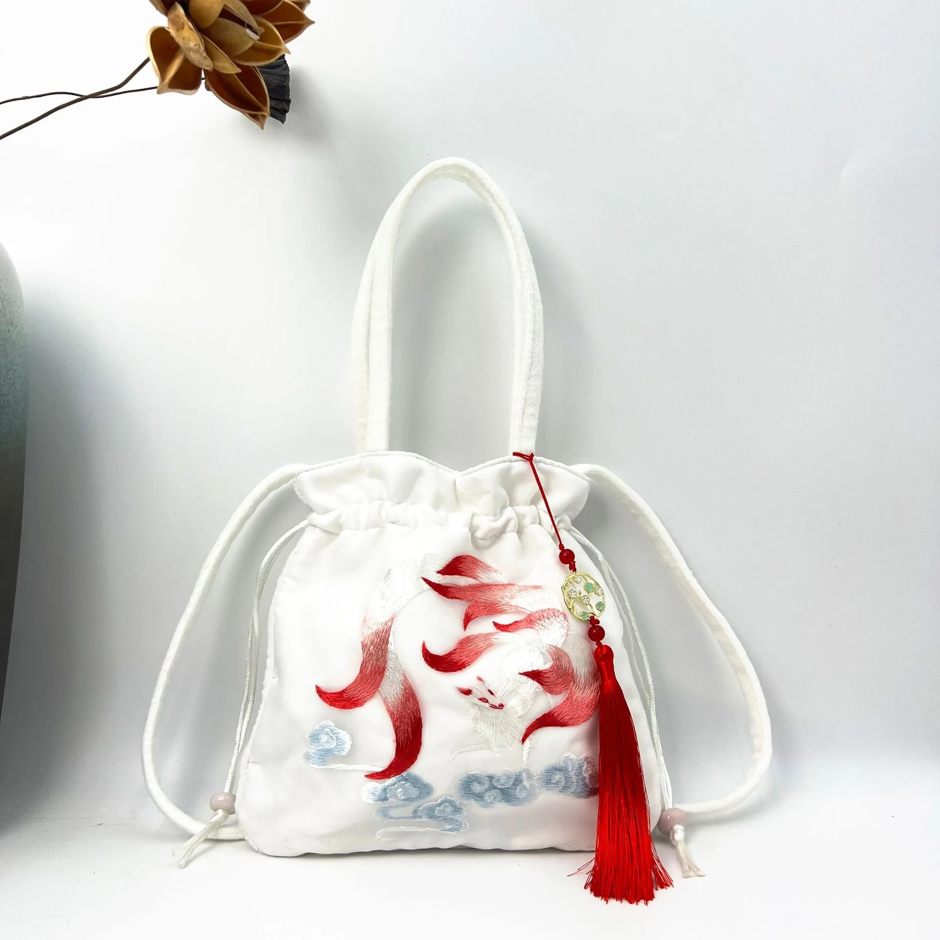Embroidery National Style Han Chinese Clothes Crossbody Bags