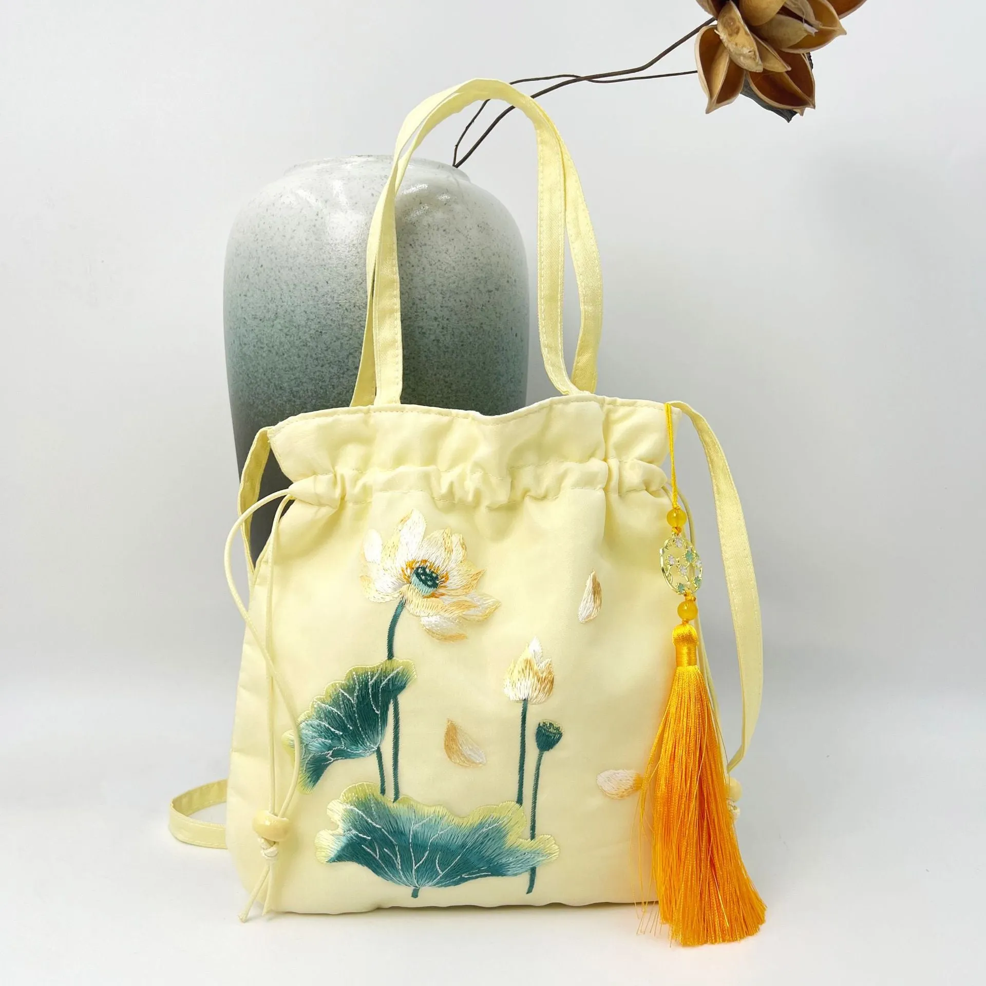 Embroidery National Style Han Chinese Clothes Crossbody Bags