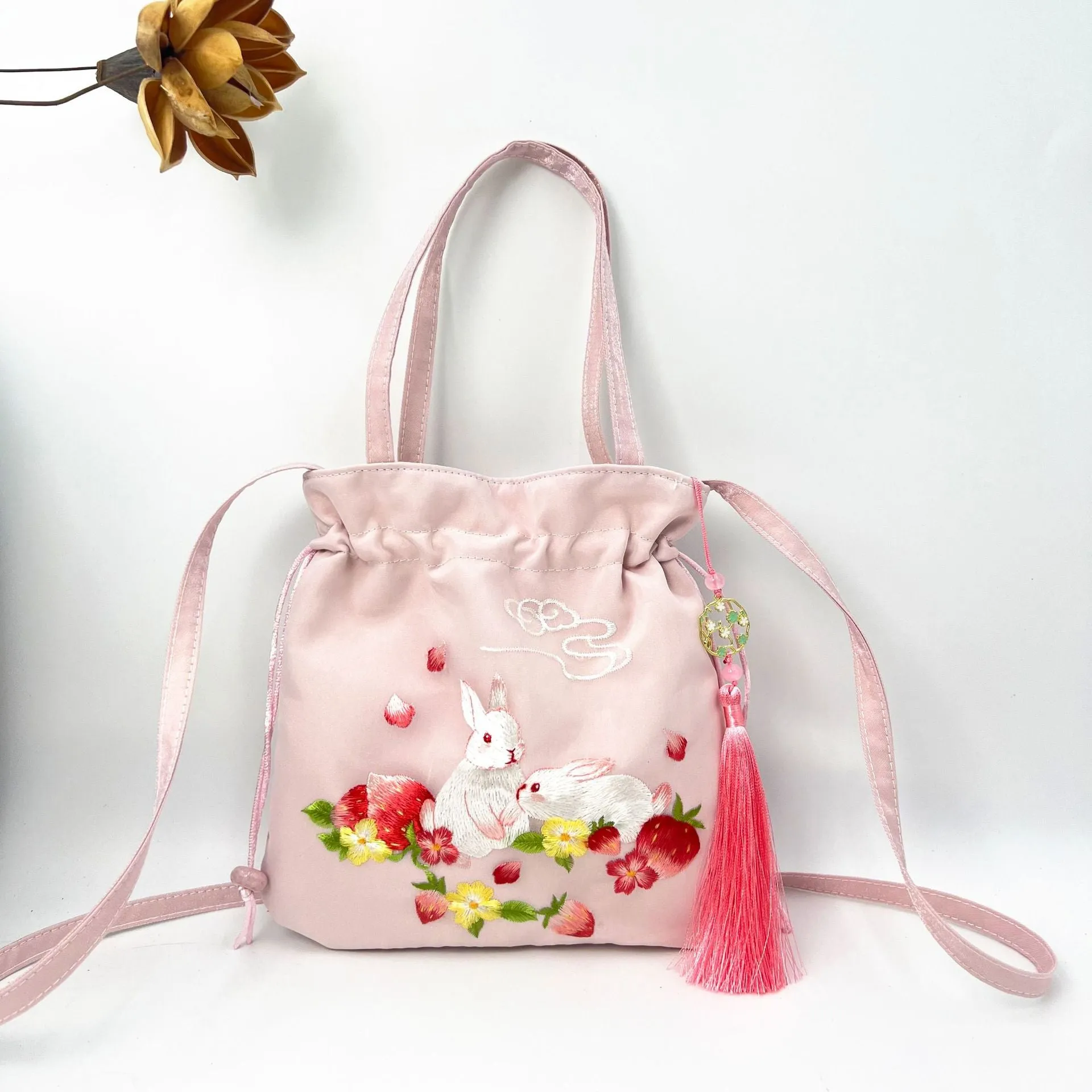 Embroidery National Style Han Chinese Clothes Crossbody Bags