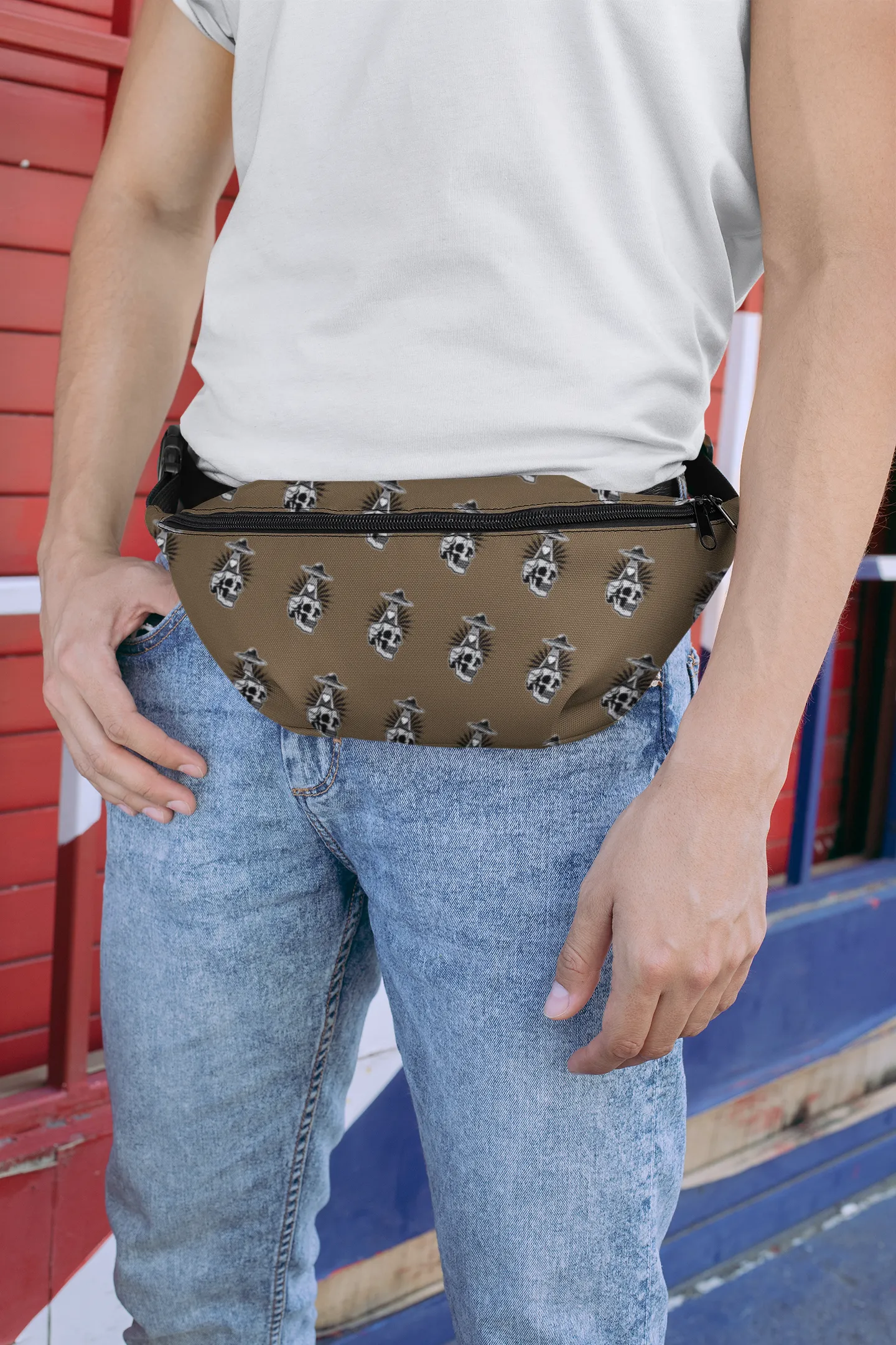Enlightened Skulls Fanny Pack