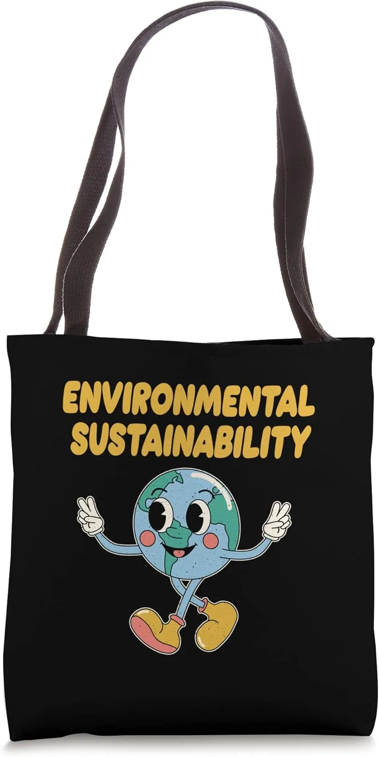 Environmental Sustainability Ecology Sustainable Ecosystem Tote Bag