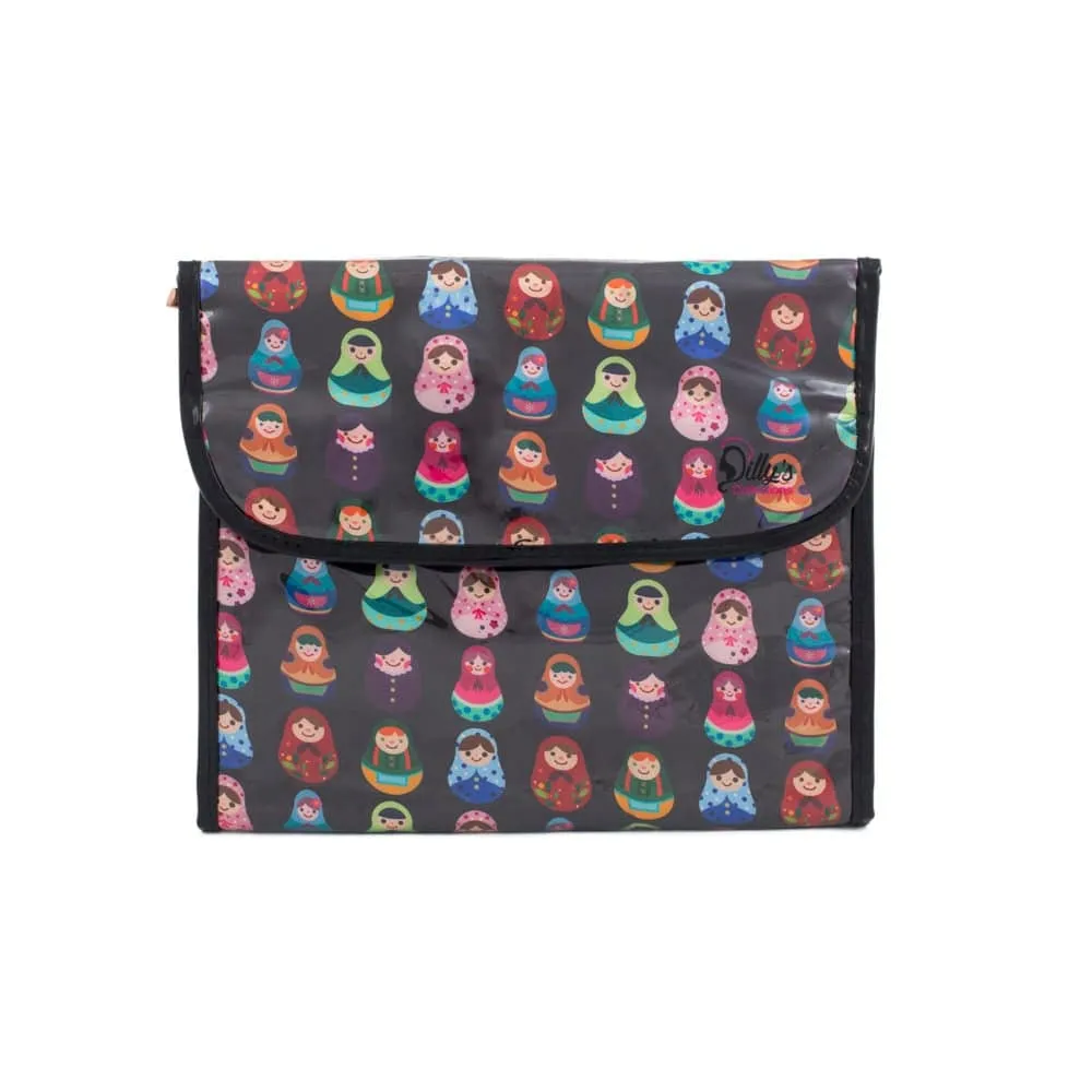 Everyday Shower Cap, Cosmetic Bags & Eye Mask Gift Set - Babushka Print