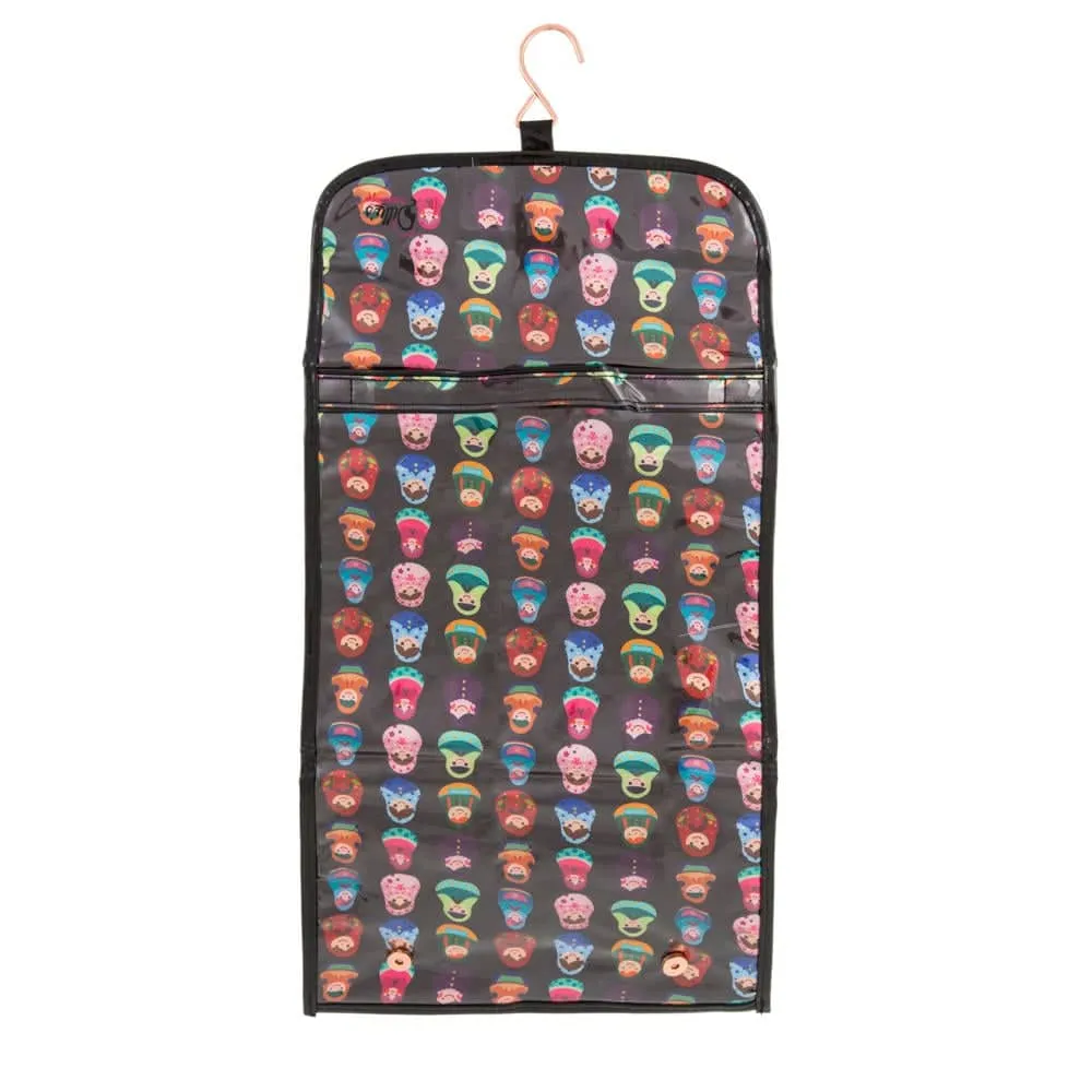 Everyday Shower Cap, Cosmetic Bags & Eye Mask Gift Set - Babushka Print