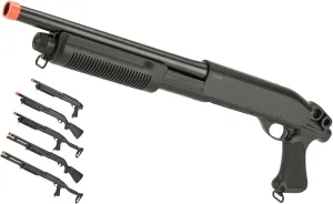 Evike Airsoft - CYMA Standard M8.70 3-Round Bu.RST Multi-S.hot Sh.ell Loading Airsoft Sh.otgu.n (Model: PIS.tol Gr.IP) - (PID: 63534)