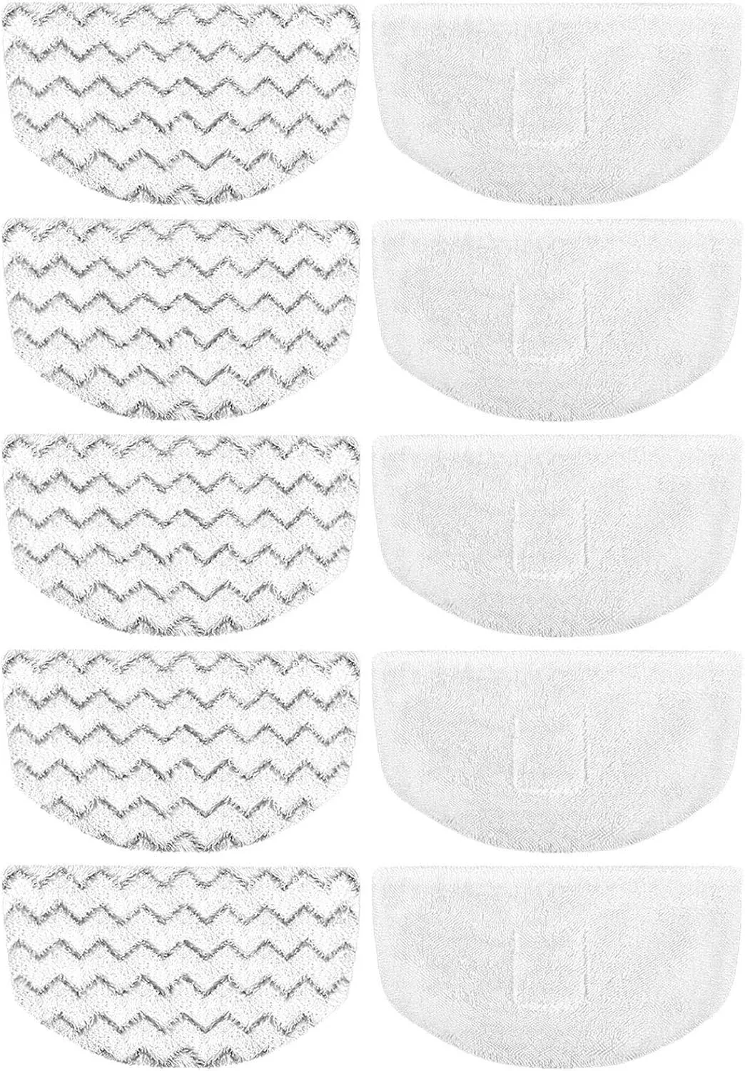 Extolife 10 Pack Steam Mop Replacement Pads for Bissell Powerfresh Steam Mop 1940 1806 1544 2075 2685A 2181 2814 Series, Model 19402 19404 19408 19409 1940A 1940F 1940Q 1940T 1940W B0006 B0017 2075A