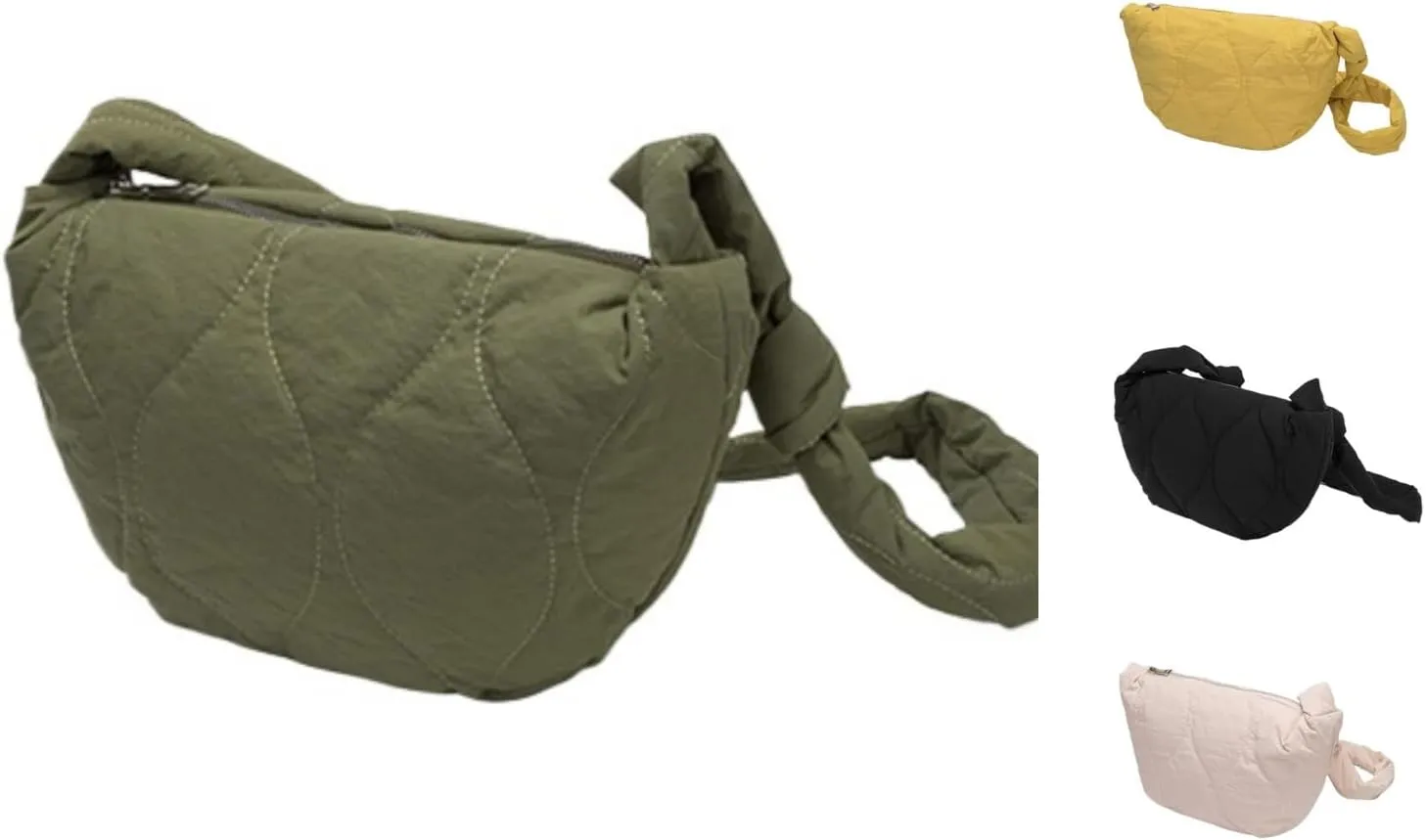 Fanny Packs for Women Men Fashion Waist Bags Waterproof Small Crossbody Belt Bag Bum Bag with Adjustable Strap for Outdoor Running, Hiking, Walking and Travel Black (Green)