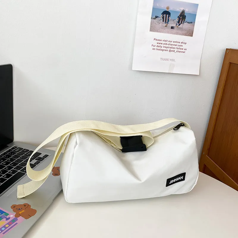 Fashion Letter Simplicity Leisure Solid Color Crossbody Bags