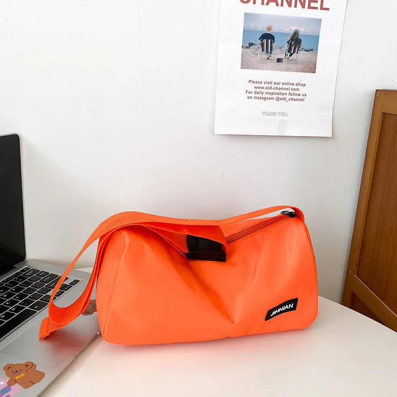 Fashion Letter Simplicity Leisure Solid Color Crossbody Bags