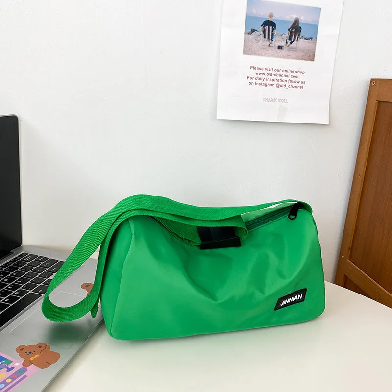 Fashion Letter Simplicity Leisure Solid Color Crossbody Bags