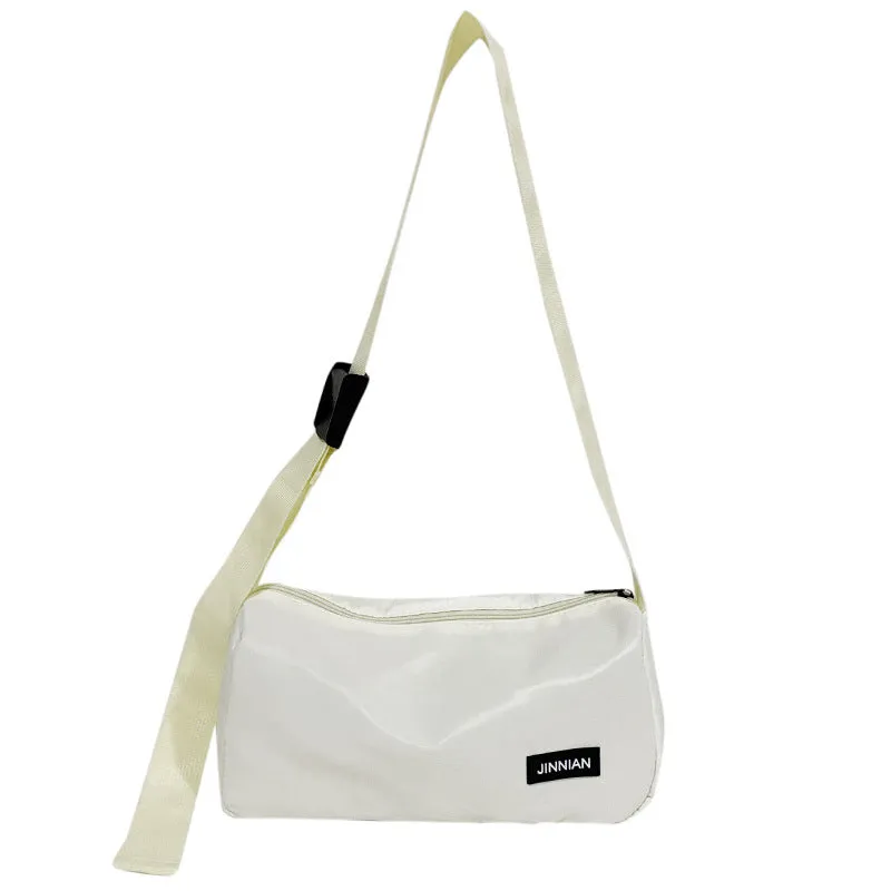 Fashion Letter Simplicity Leisure Solid Color Crossbody Bags