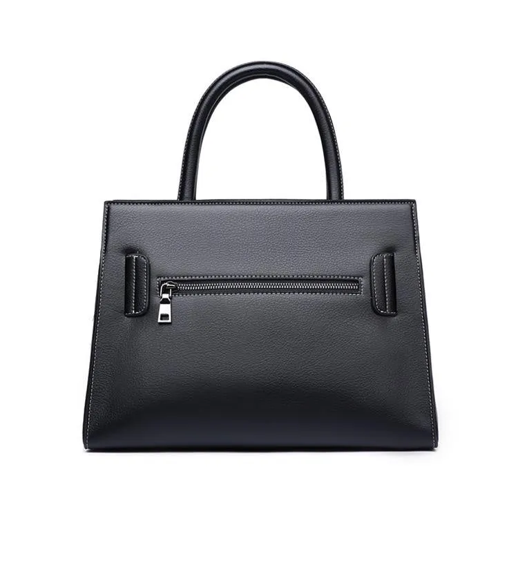 Fashionable Large-Capacity Black women's Bag