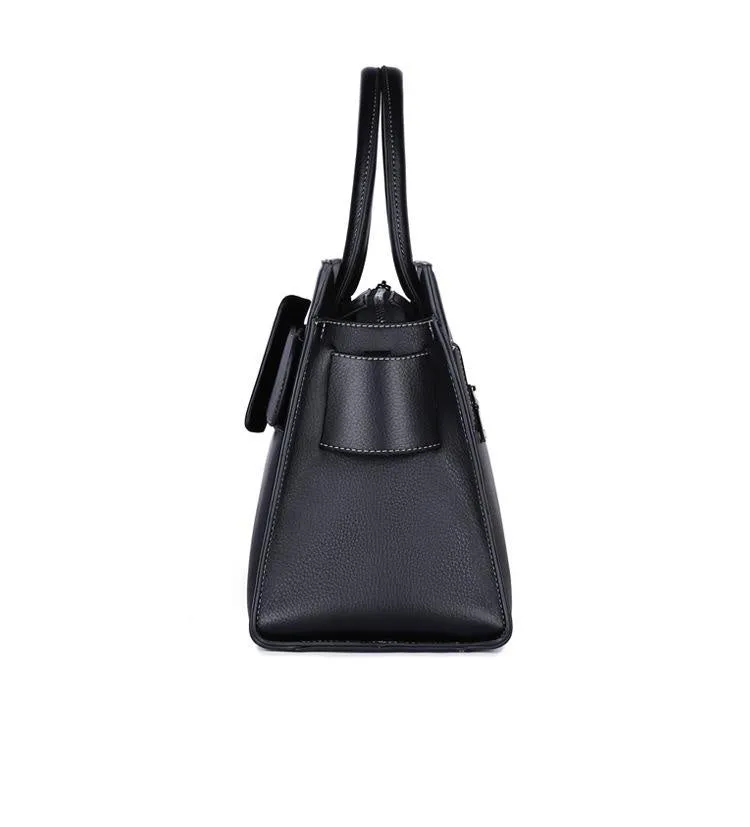 Fashionable Large-Capacity Black women's Bag