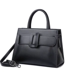 Fashionable Large-Capacity Black women's Bag