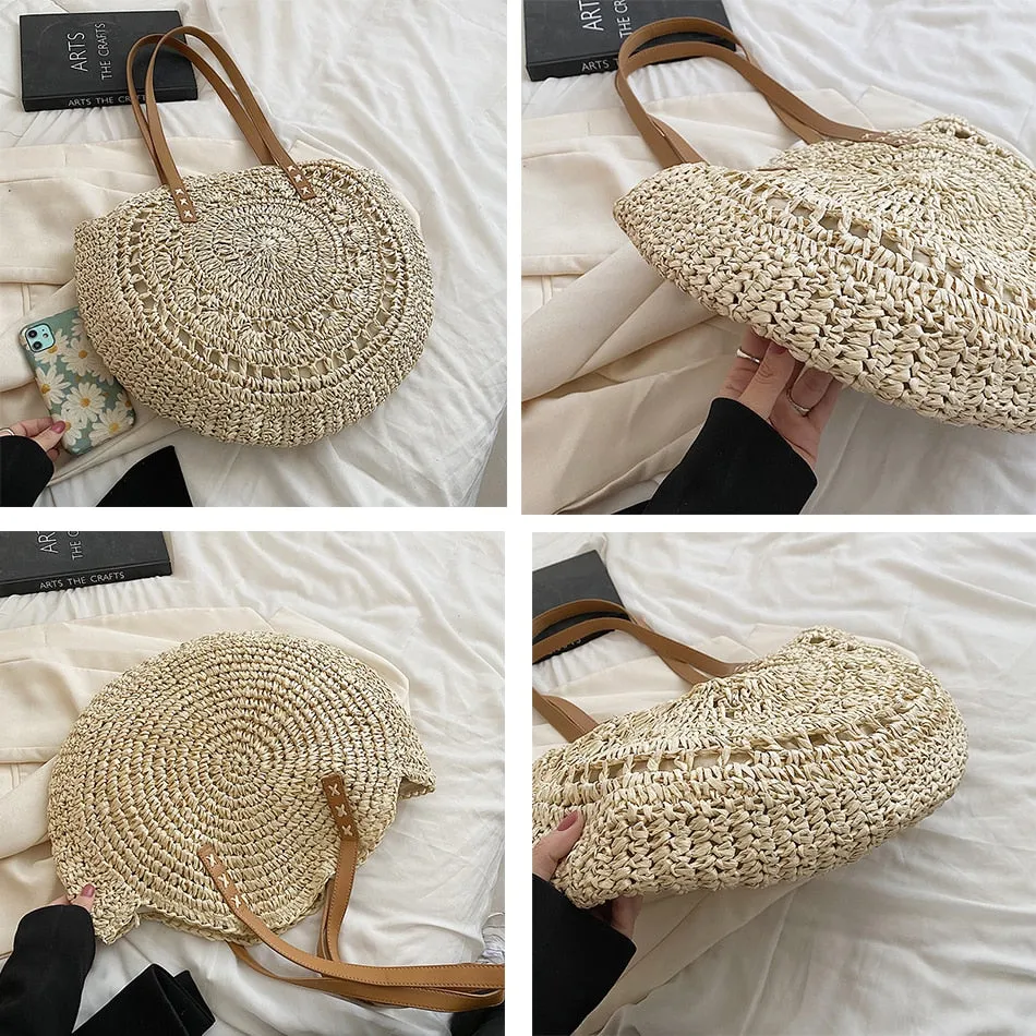 Fashionable Large Straw Bags