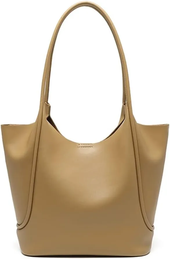 Female Autumn and Winter Texture Tote Bag Design Sigle Shoulder Portable Cross-Body Commuting Bag