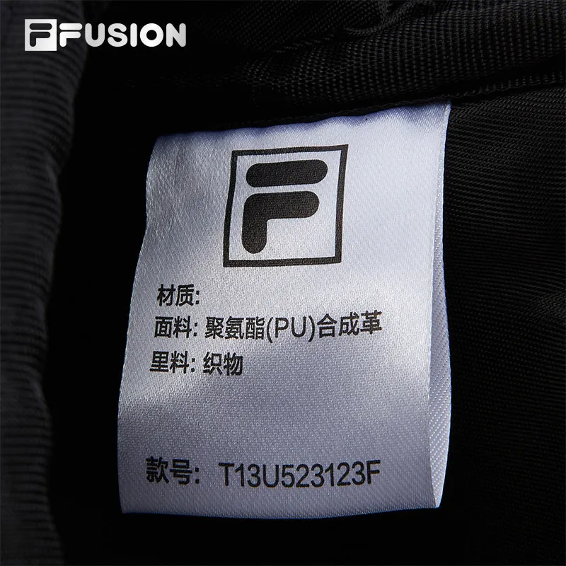 FILA FUSION INLINE BAGS Unisex Crossbody Bag (Black)