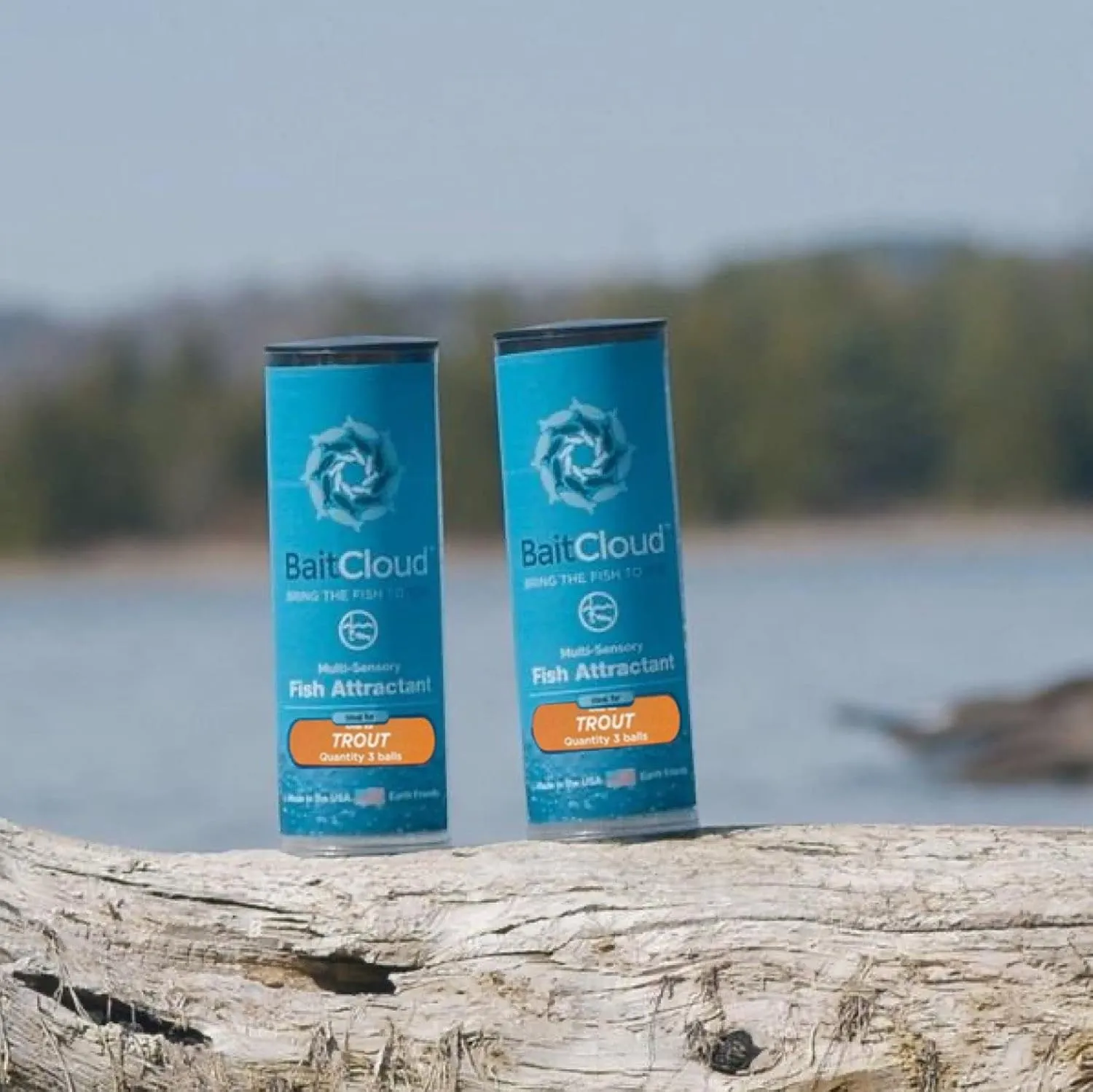 Fishing Attractant Twin Packs Formulated for Bass, Trout, Panfish, Walleye, Multi Species, and Predatory Fish