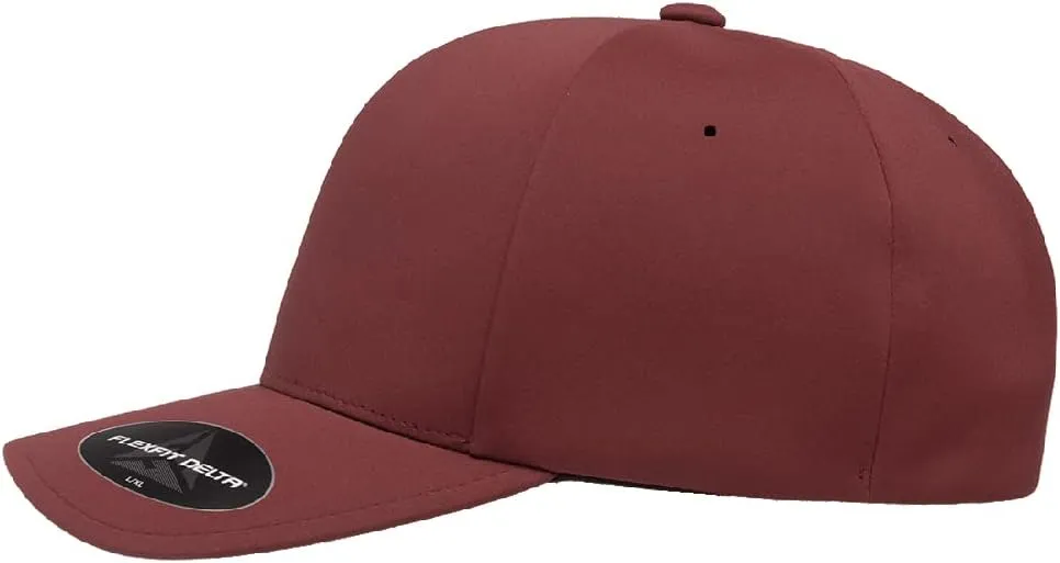Flexfit Delta 180 Seamless Stretch-Fitted Hat with 3-Layer Sweatband | Bulk Packs Available