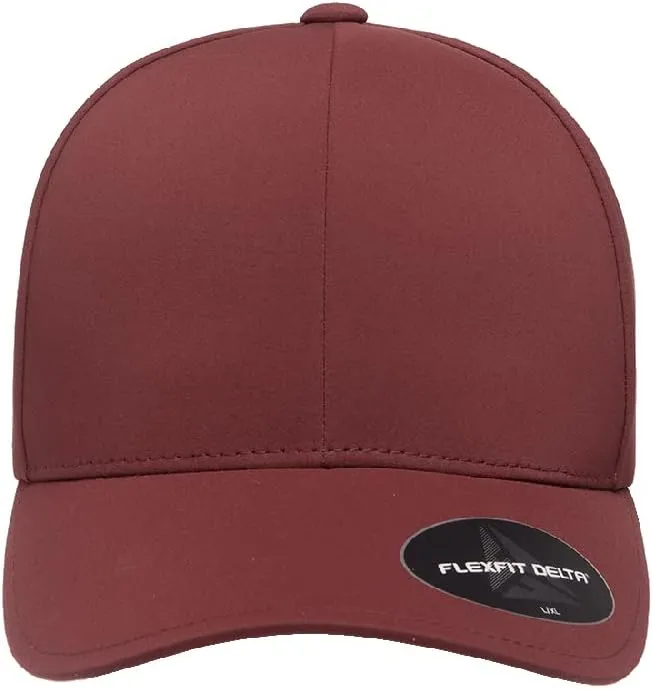 Flexfit Delta 180 Seamless Stretch-Fitted Hat with 3-Layer Sweatband | Bulk Packs Available