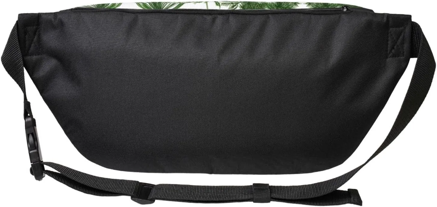 Flowering Herbs and Herbaceous Plants Fanny Pack Crossbody Sling Bag â€“ Zipper Pockets for Travel, Hiking, Cycling, Workouts, and Everyday Use