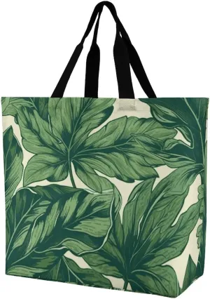 Foldable Grocery Bag Reusable Shopping Bag Black And White Marble Tote Bag Casual Handbags for Work Shopping