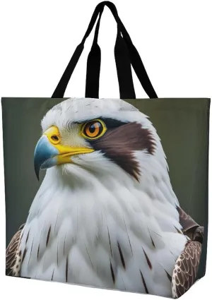 Foldable Grocery Bag Reusable Shopping Bag Red Black Spotted Ladybug Tote Bag Casual Handbags for Work Shopping