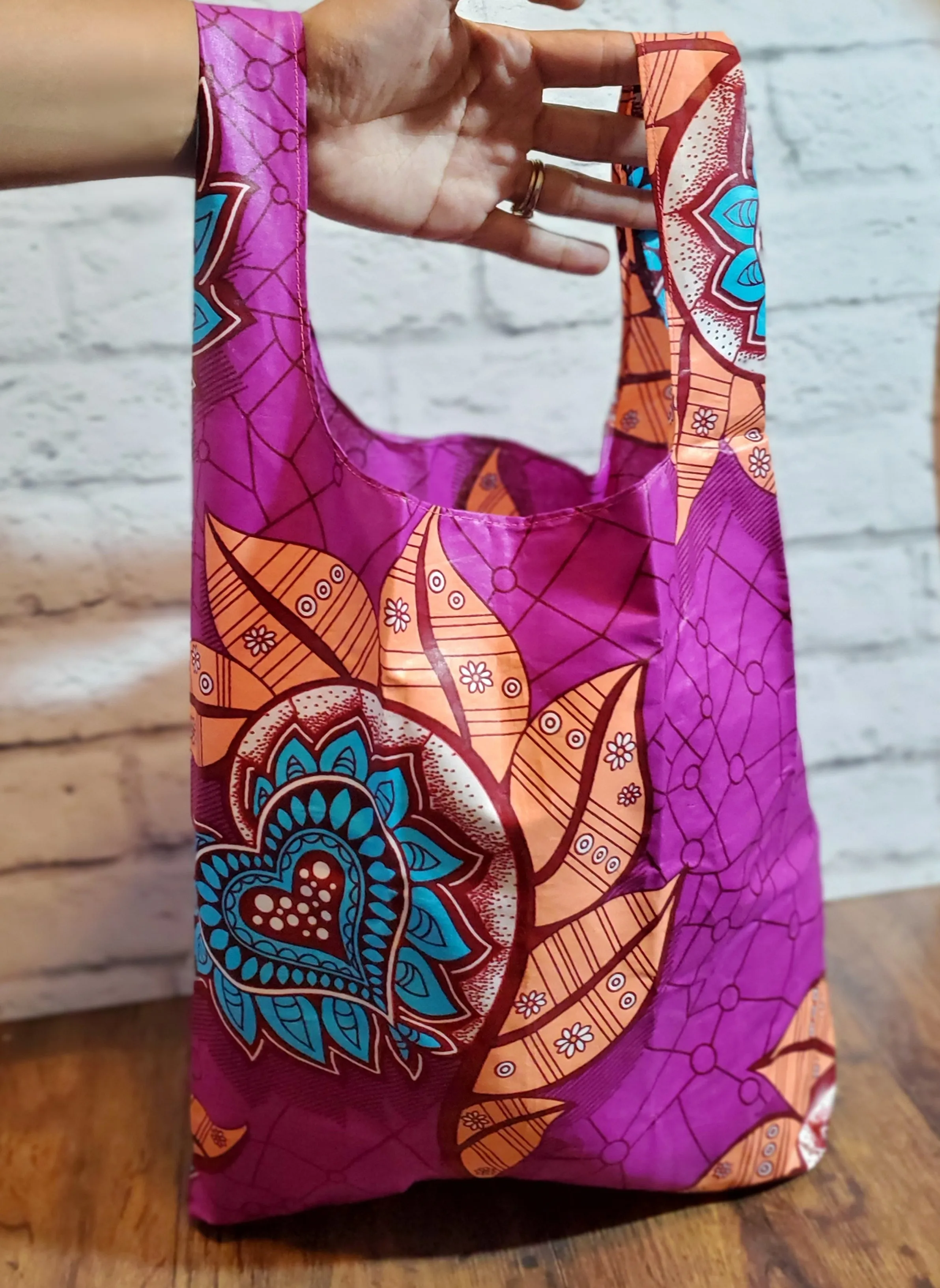 Foldable reusable Tote Bag