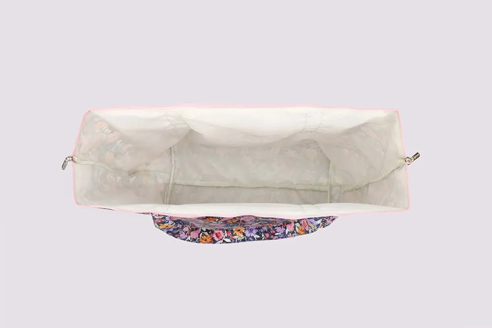 Foldable Shopping Bag  - Lavender Lush