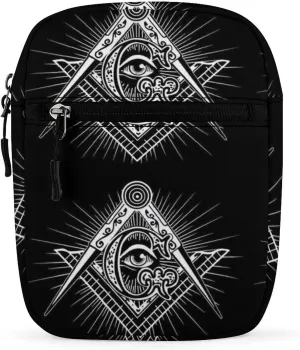 Freemason Logos Detachable Shoulder Strap Small Shoulder Bag Unisex