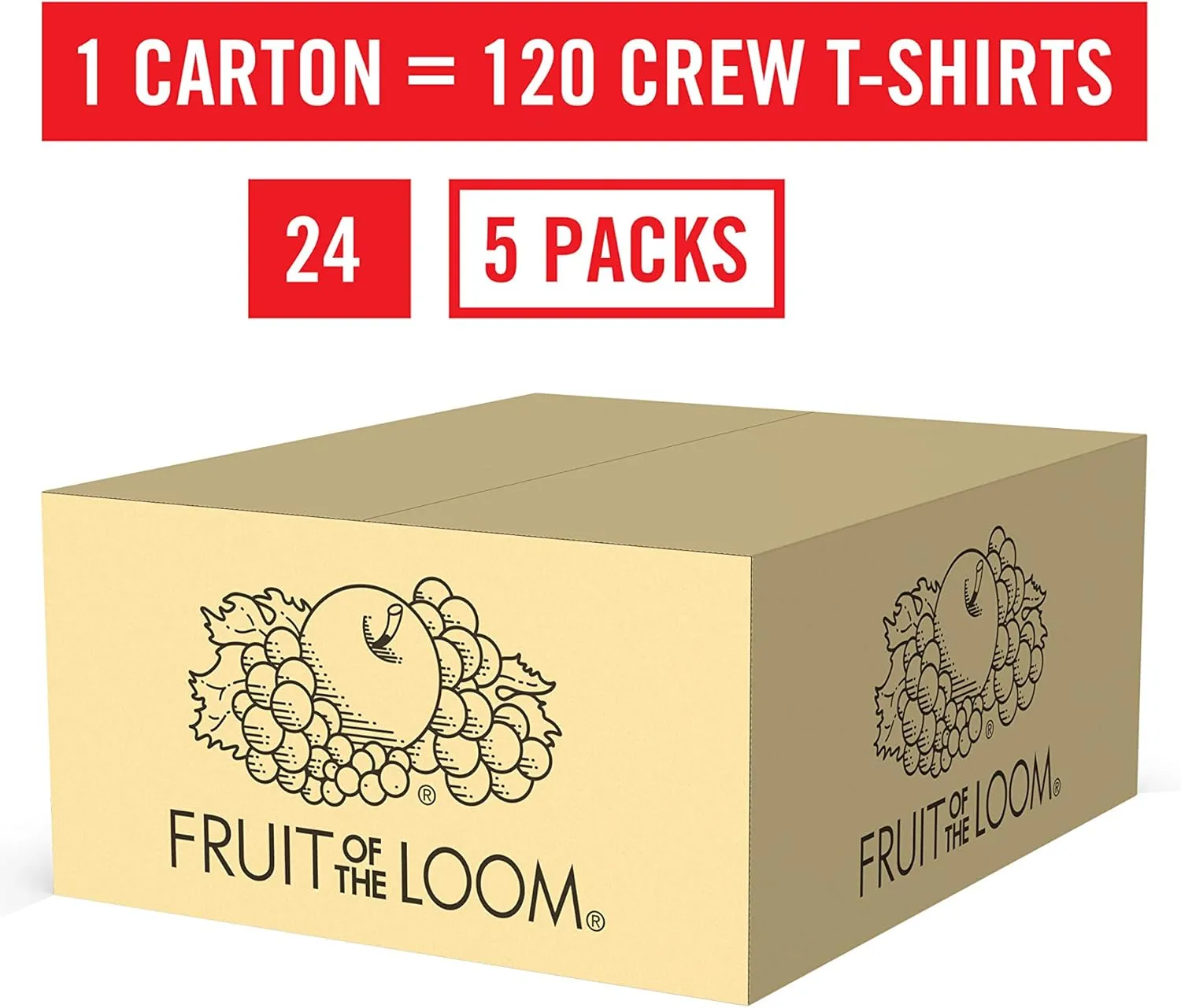 Fruit of the Loom Boys' Eversoft Cotton Undershirts, T Shirts & Tank Tops