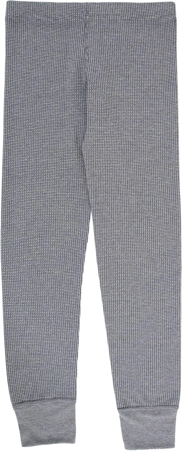 Fruit of the Loom boys Premium 2-pack Thermal Waffle Bottom