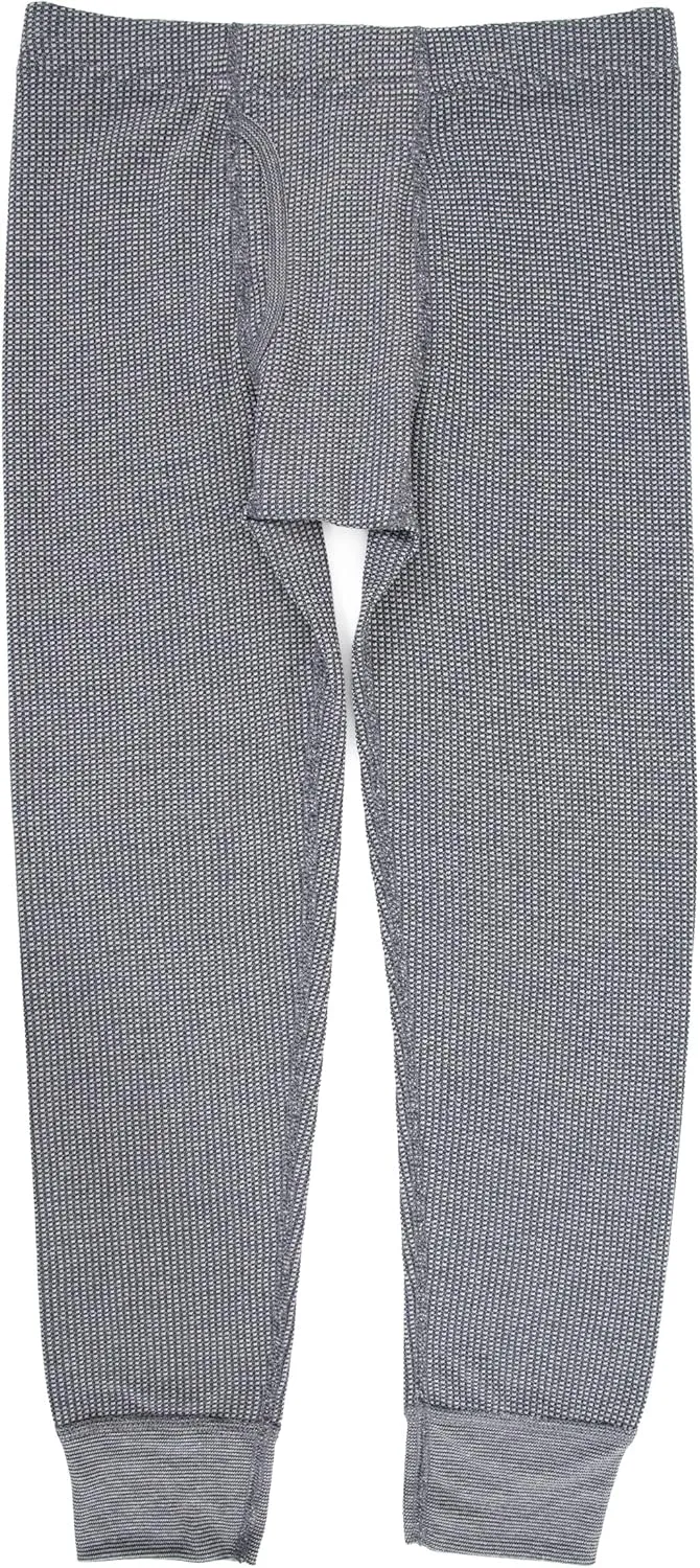 Fruit of the Loom boys Premium 2-pack Thermal Waffle Bottom