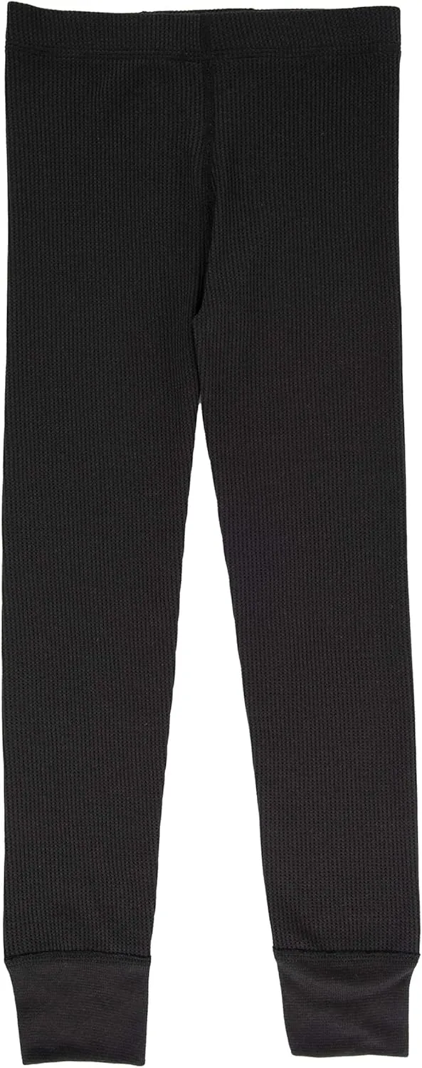 Fruit of the Loom boys Premium 2-pack Thermal Waffle Bottom