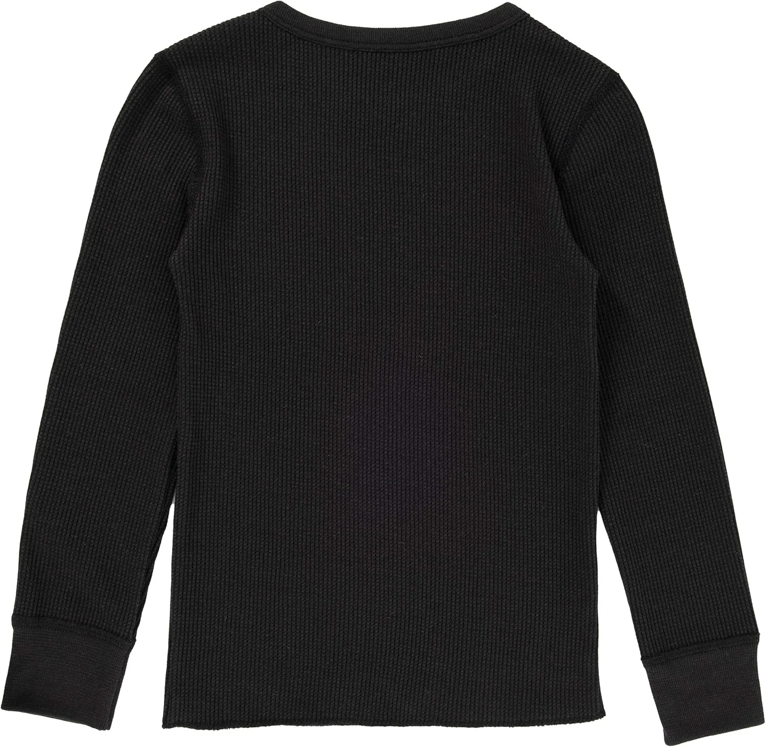 Fruit of the Loom boys Premium 2-pack Thermal Waffle Crew Top