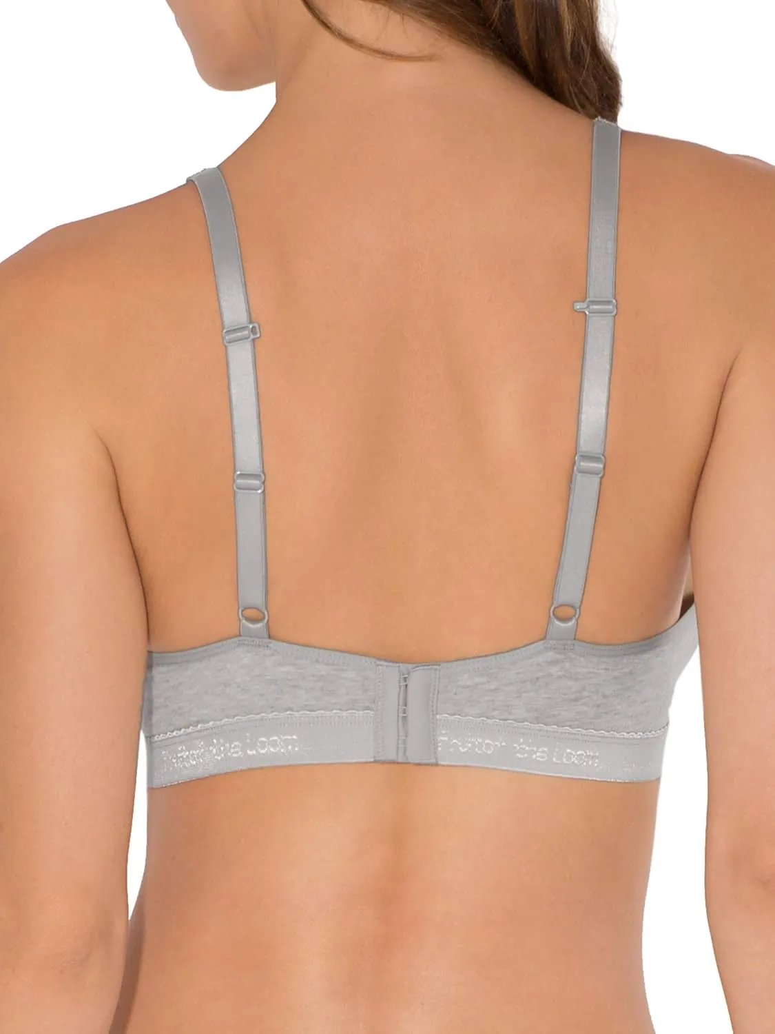 Fruit of the Loom Women's Wirefree Cotton Bralette Available in Multi Packs