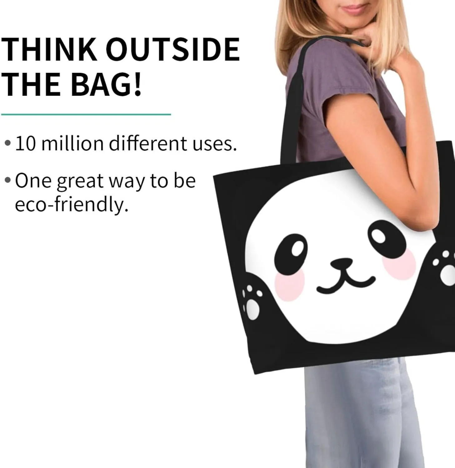 Fun Dog Paw Tote Bag For Women, Shoulder Bags Big Foldable Reusable Grocery Handbag For Travel Shopping Picnic