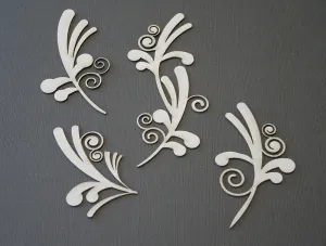 Funky Leaf Swirls