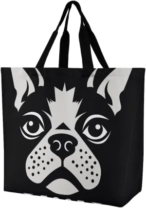 Funny Cute Squirrel Tote Bag for Women Reusable Grocery Shoulder Bag Shopping Bags for Travel, Groceries