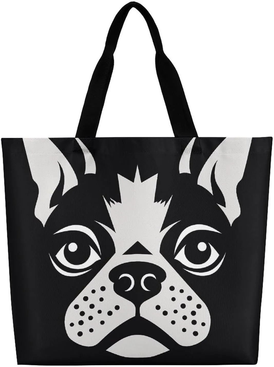 Funny Cute Squirrel Tote Bag for Women Reusable Grocery Shoulder Bag Shopping Bags for Travel, Groceries