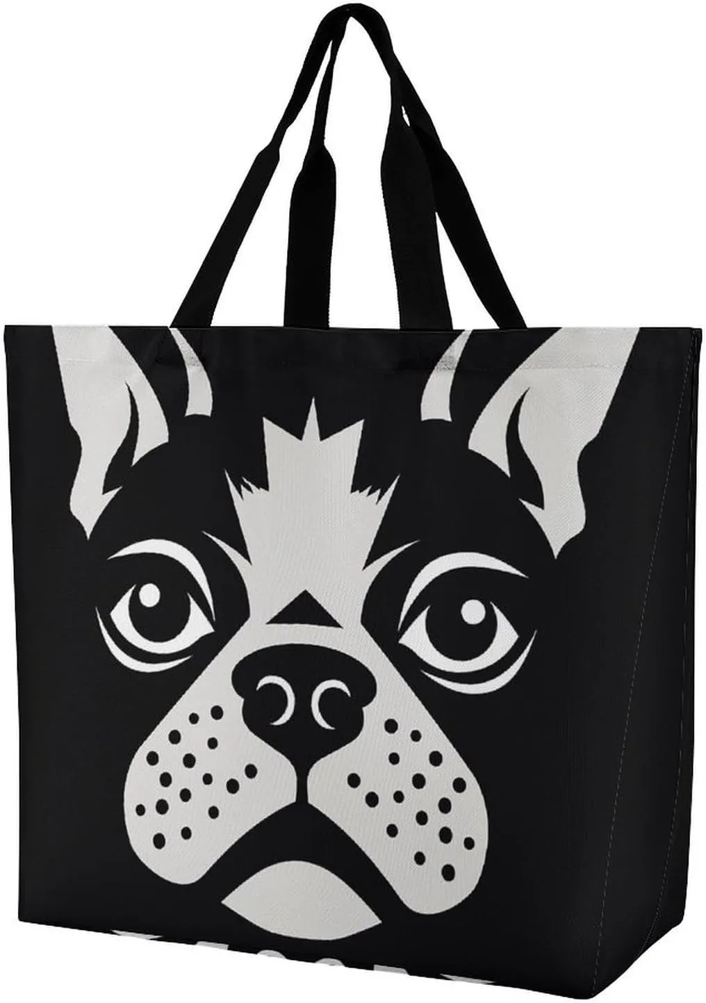 Funny Cute Squirrel Tote Bag for Women Reusable Grocery Shoulder Bag Shopping Bags for Travel, Groceries