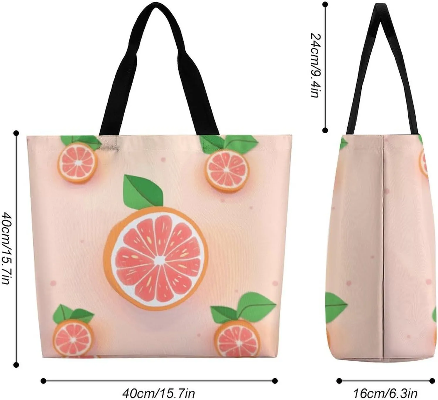 Funny Cute Squirrel Tote Bag for Women Reusable Grocery Shoulder Bag Shopping Bags for Travel, Groceries